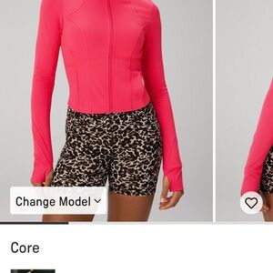 Fabletics Pink Long Sleeve Top